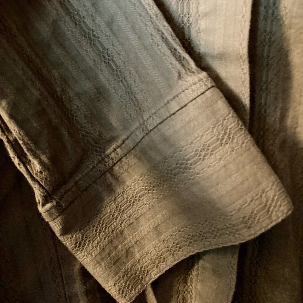 Foxcroft Women's Khaki/Olive Shirt - Picture 7 of 10